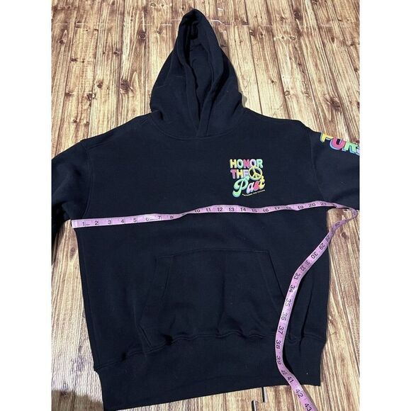 Hollister x Academy Group Honor The Past Empower The Future Black Hoodie - Picture 10 of 10
